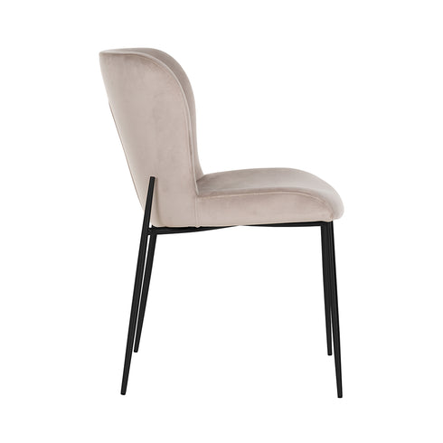 Arby Taupe & Black Chair